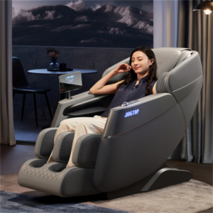 3D 4D Deluxe Electronic Recliner Massage Chair with Foot Massager