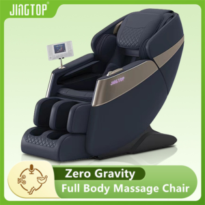 3D 4D Intelligent 0 Gravity Back Shiatsu Kneading Capsule Chair with Foot Massager
