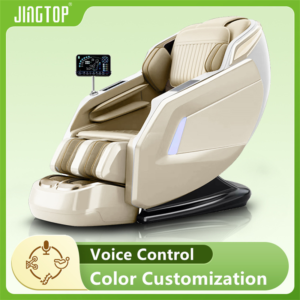 3D 4D Recliner Space Saving Capsule Chair with Foot Massager