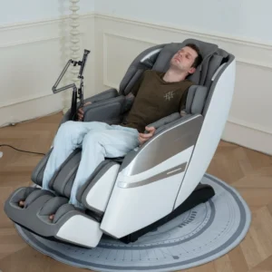 3D 4D Shiatsu Massage Chair for Full Body Relaxation with Hot Compress and Zero Gravity