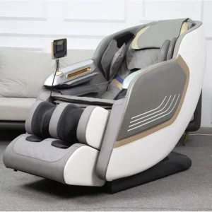 3D Deluxe Voice Body Scan AI Smart SL Track Heated Zero Gravity Relax Dual Movement Full Body Massage Chair