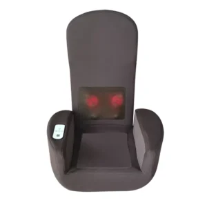 3D Foldable Small Portable Shiatsu Massage Chair with 6 Massage Modes Hot Compress Air Pressure Massage