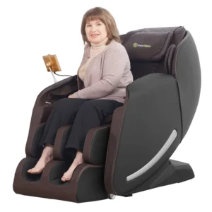 3D Full Body Massage Chair SL Track Zero Gravity Heating Foot Rollers Bluetooth APP Child Lock 6 Auto Programs
