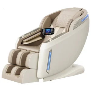3D Full Body Massage Chair Zero Gravity Shiatsu Massage Recliner with Back Heat Touch Screen Control Home Office Use