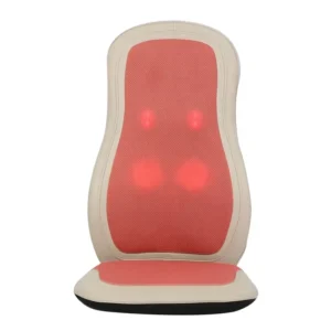 3D Kneading Shiatsu Full Back Massager with Adjustable Air Compress and Timing Control Massage Chair Pad