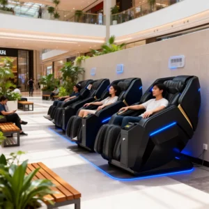 T60-SY Zero Gravity Full Body Electric Massage Chair Vending Commercial Coin Operated Airport Mall Bill Acceptor Payment System