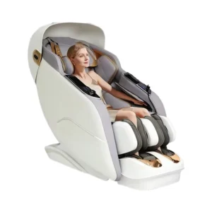 3D Massage Chair Zero Gravity Full Body Airbag Kneading Heating Therapy Smart Body Scan Intelligent Voice Control Bluetooth