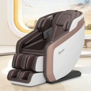 3D Massage Mechanism SL Track One Button Zero Gravity 24 Cell Airbags Thai Stretching 8inch LCD USB Charging