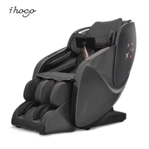 3D Mechanism Full Body Massage Chair 12 Automatic Programs Lumbar Heating Two-level Zero Gravity Durable PU Leather