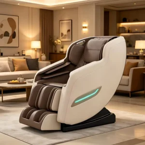 3D Multi-dimensional Massage Chair with 110cm SL Track Waist Heating and Zero Gravity