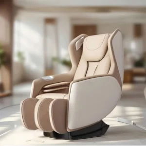 3D Premium Compact Full Body Massage Chair Zero Gravity SL Track Heated Airbags Bluetooth for Home Living Room Relaxation
