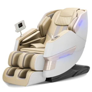 3D Smart Healthcare Luxury PU Leather Massage Chair with Zero Gravity and Musical Function Is Suitable for Body Massage