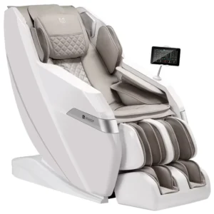 3D Smart Home Massage Chair Carbon Fiber Heating Full Body Airbag Zero Gravity SL Track CE
