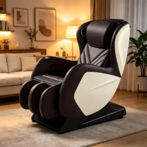3D Wide Massage Mechanism 120cm Rail Massage Chair Carbon Fiber Heating AI Fatigue Detection