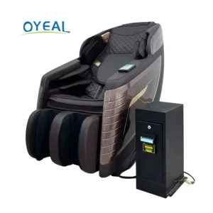 3D Zero Gravity Commercial Massage Chair Credit Card Operation for Business Use with Coin Bill QR Payment