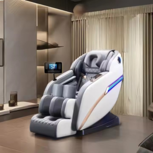 3D Zero Gravity Electric Full Body Airbag Wrapped Fixed Roller Massage Chair