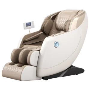 3D Zero Gravity Leather Plug In Massage Chair Shiatsu Kneading Full Body Coverage Wireless Remote Control