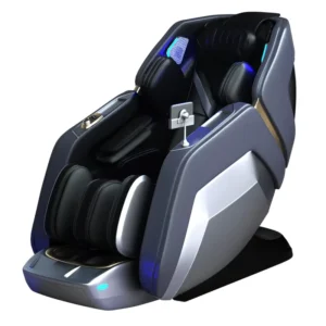 3D Zero Gravity Luxury Modern Smart Air Pressure Heating Shiatsu Smart Massage Chair Full Body Massager