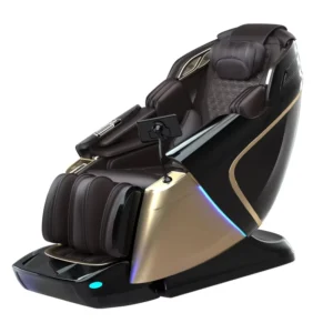 4D 3D Relaxation Massage Chair Full Body Zero Gravity SL Track Dual Core Thai Stretch Electric Full Body Massage Sofa Chair