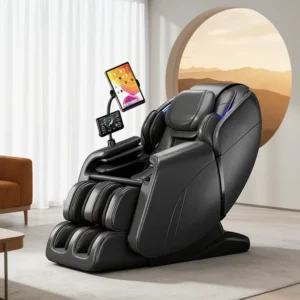 4D AI Gym Use Rolling Massage Chair Roller Massage One-Touch Elderly Mode Heating Function Body Relaxation