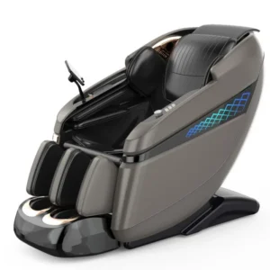 4D Advanced Zero Gravity Heated Kneading SPA Recliner Thai Stretch Office Shiatsu Full Body Massage Chair with Seat Massager