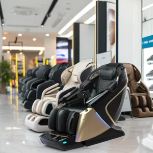 4D Dual Core T80S Luxury Shiatsu Massage Chair Foot Spa Sl Track Full Body Massage Seat Zero Gravity Massage Chair