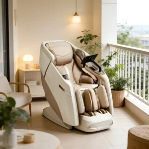 4D Dual core Massage Chair Full body Scanning 18 Massage Modes 11 Stretching Programs Top Industry Configuration