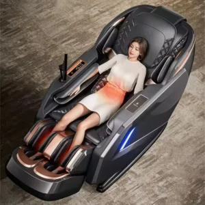4D Fascia Massage Movement Massage Chair Comfortable Fine Leather Massage Chair for Office Workers