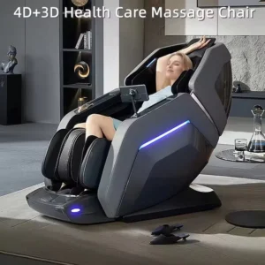 4D Fascia Massage Movement Massage Chair Double SL Extended Guide Rail Massage Chair for Fitness Gym