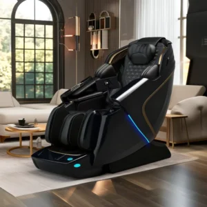 4D Foldable Zero Gravity Full Body Air Pressure Electric Luxury Multifunctional Massage Chair with Musical Function