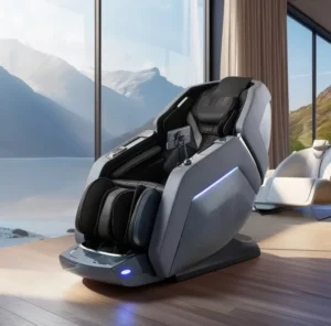 4D Full Body Electric Massage Chair with Custom Upholstery