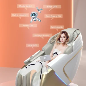 4D Full Body Massage Chair with Airbag Technology