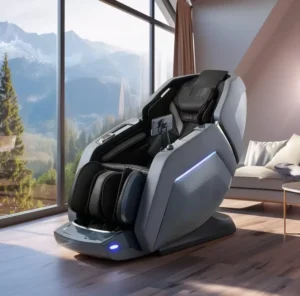 4D Full Body Shiatsu Massage Chair with Air Pressure