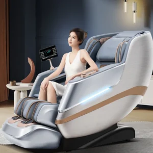 4D Full Body Zero Gravity Shiatsu Massage Chair with Ai Voice Control and Stretching