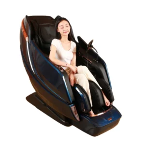 4D Luxury Massage Chair Full Body Smart Zero Gravity SL Track Shiatsu Automatic Music Control