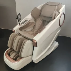 4D Luxury OEM PU Leather with Ai Vocie Control Full Body Zero Gravity Massage Chair