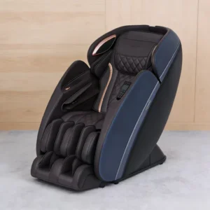 4D Massage Chair Elevated Knee Leg Airbags Calf Acupoint Relax 131cm SL Track Deep Sole Scraping Eccentric Roller