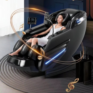 4D Massage Chair From Manufacturer Russian Language Heating Zero Gravity for Salon