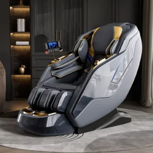 4D Massage Chair Home Use Dual SL Track Luxury Space Capsule Full Body Electric Massage Sofa