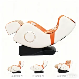 4D Massage Chair Recliner with Zero Gravity and Heat Therapy for Back Pain Relief
