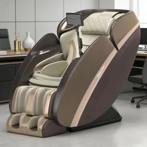 4D Massage Mechanism SL Track Intelligent Voice Control APP Control 7 Inch LCD Bluetooth White Noises Shortcut Button