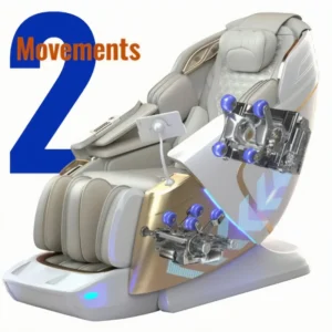 4D Massager Zero Gravity Luxury Sofa Shiatsu Full Body Electric Dual Core Massage Chair