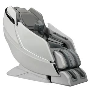 4D PU Leather Iron Frame Home Body Dual Core Massage Chair