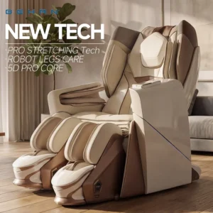4D Pro Smart Massage Chair Full Body Zero Gravity Strong Mechanism Deep Tissue Arm Sliding Stretch Robotic Leg Massage Recliner