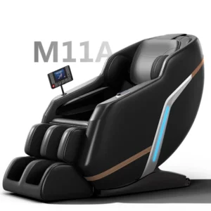 4D Retractable Manipulator Full Body Zero Gravity Health Detection System Electric Massage Chair for Foot Massager