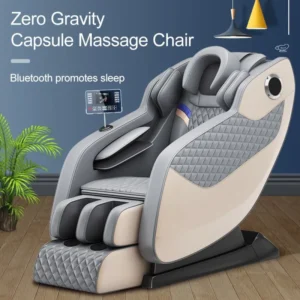 4D Robot L Shape Zero Gravity Full Body Massage Chair with Hot Compress