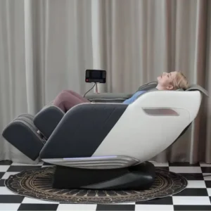 4D SL Rails Zero Gravity Massage Chair Full Body with Blue Tooth Speaker 3D Prostate Massage Chair