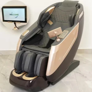 4D SL Track Luxury Zero Gravity Armrest Controller Massage Chair Guoheng