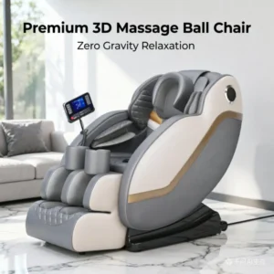 4D SL Track Zero Gravity Massage Chair Full Body Shiatsu Recliner with Body Scan Heating