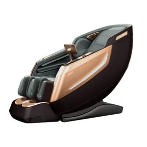 4D Shiatsu Massagesessel PVC Leather Plastic Headrest 3D Shiatsu Electric Zero Gravity Luxury Massage Chair SPA Massage Stools